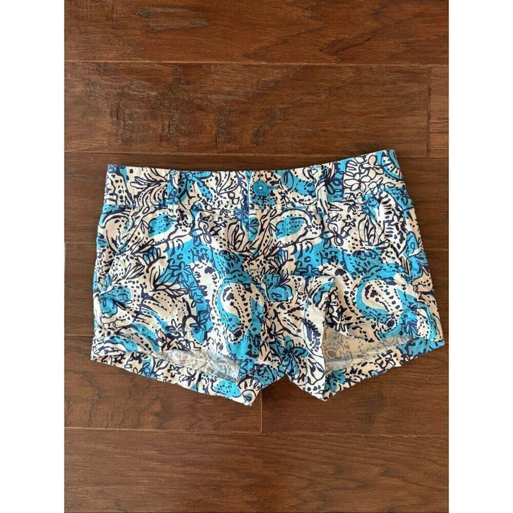 Lilly Pulitzer The Walsh Short Blue White size 2